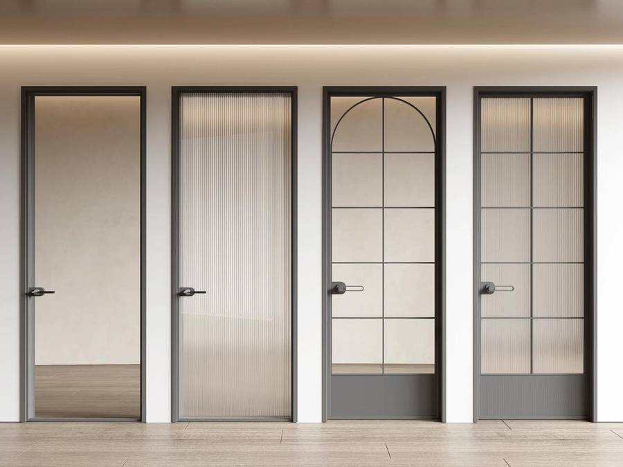 Industrial GlassLite Doors